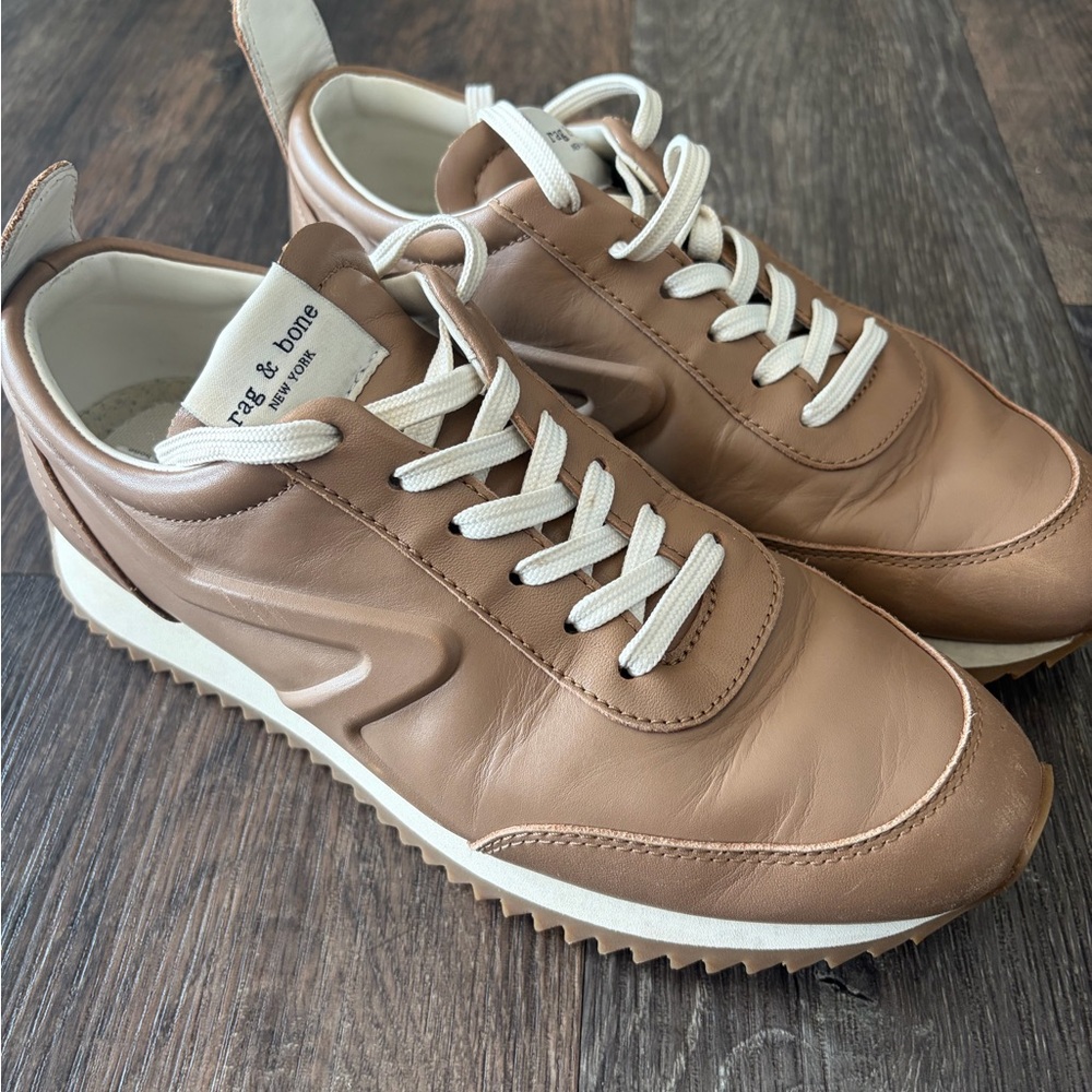 Rag & Bone Retro calfskin Runner Sneaker - Picture 2 of 9